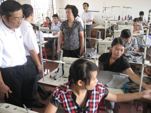 Giám sát công tác dạy nghề cho lao động nông thôn 